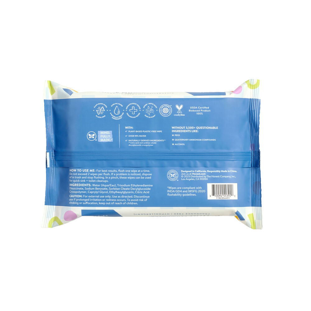 Little Flushables, 42 Count Wipes