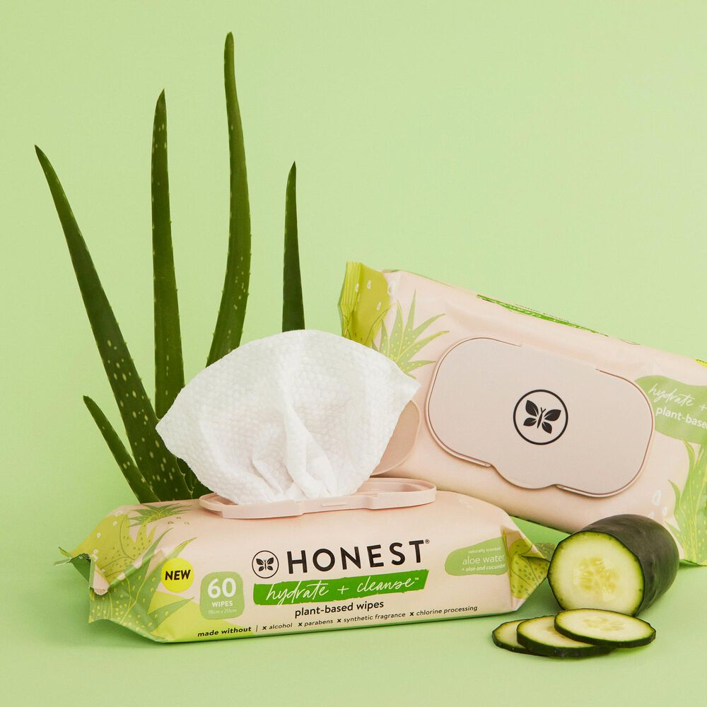 Calm, Hydrate and Nourish Scented Wipes